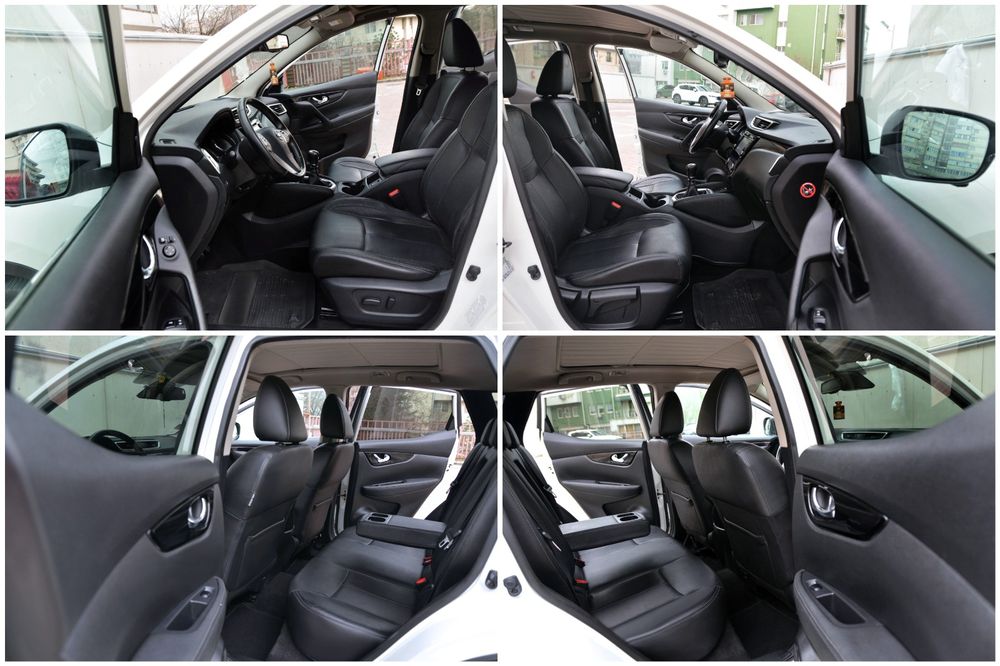 Nissan Qashqai Tekna 4×4 1.6Dci 131CP 2015  Alb Perlat