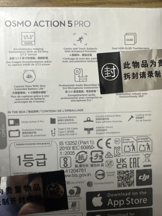 Dji action 5 pro (янги/новый)