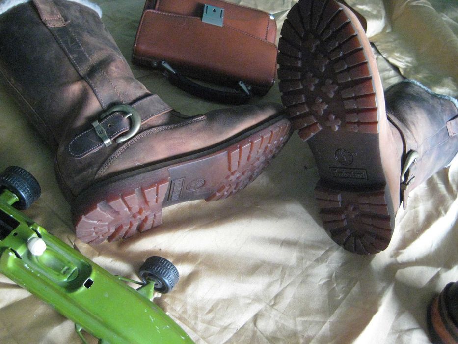 Лучшая Timberland Рабочая Обувь США Рабочих Воловья Натур Кожа 44-45р