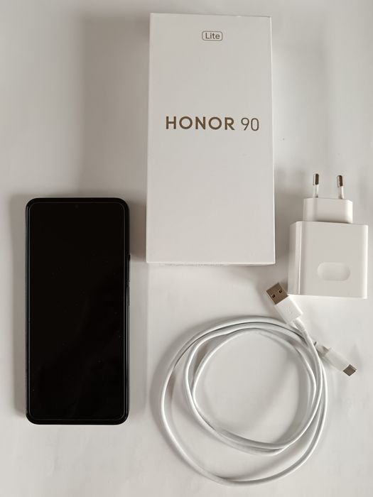 Telefon Honor 90 Lite ,dual SIM la cutie (cablu+încărcător)/Midnight B