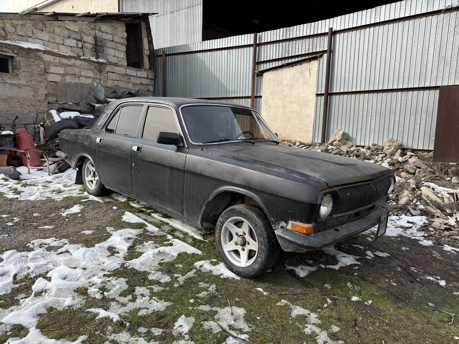 Газ 2410, 1987 г.в. Черный на ходу