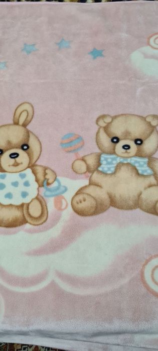 Детское плюшевое одеяло, плед