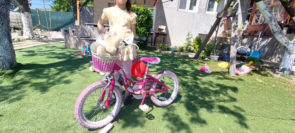 детски велосипед  колело  с кош