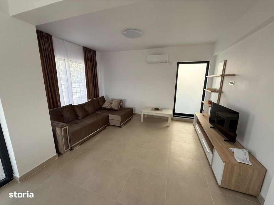 Casa cu 2 dormitoare mobilata/utilata prima inchiriere in Tunari
