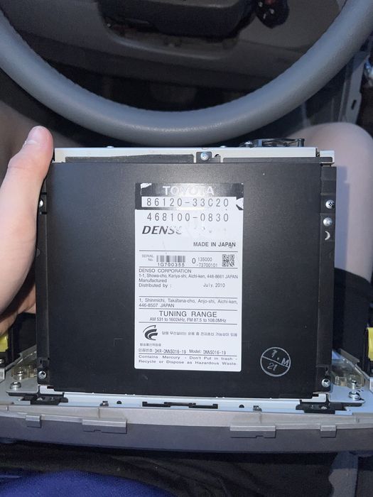 Мафон камри магнитола