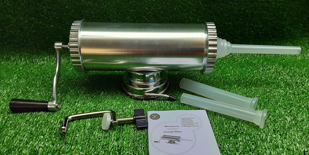 Aparat pentru umplut carnati orizontal INOX NOU - 95 Lei