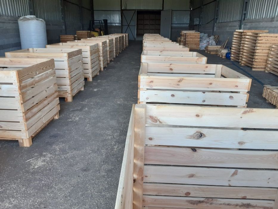 Дървени бокс палети