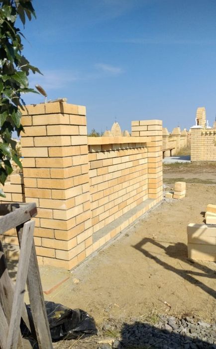 Каменные работы.