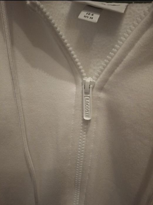 Bluza  LACOSTE alba