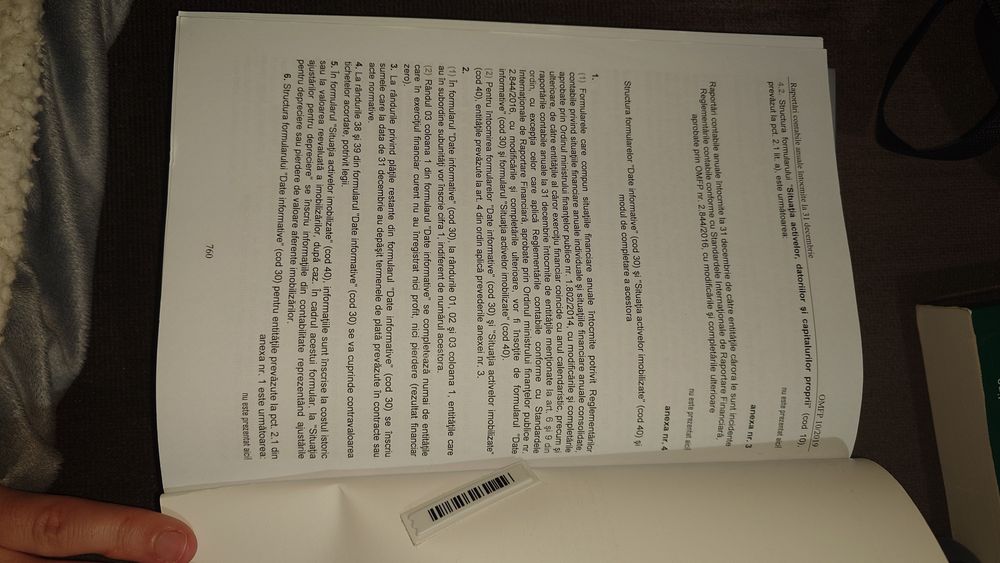 Carte " Reglementări contabile"