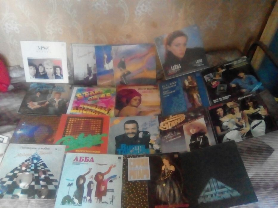 Ретро пластинки виниловые