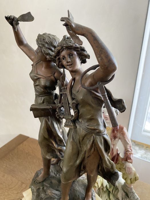 Античен френски колекционерски часовник