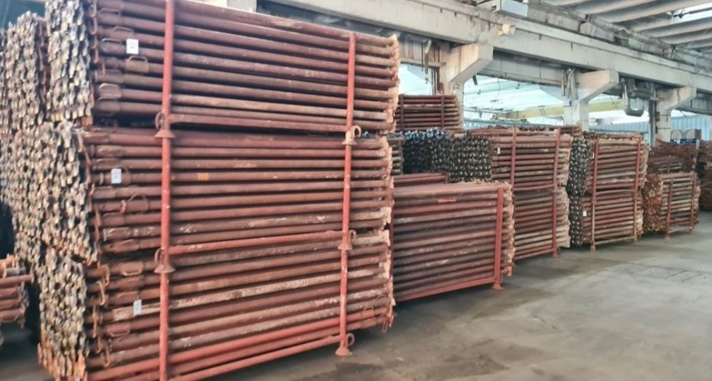 Popi metalici 3,6m. Stalpi sustinere placa