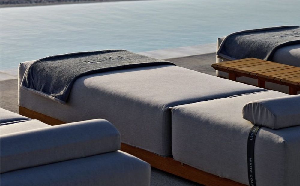 Sezlong curacao lemn