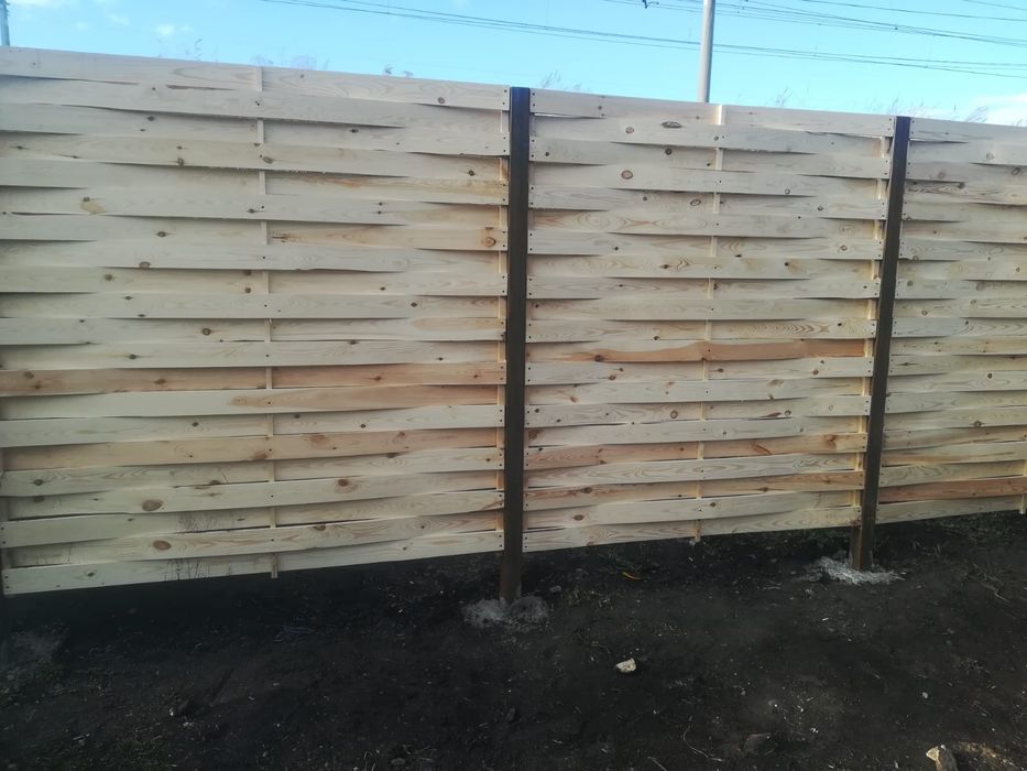 Плетёный забор..