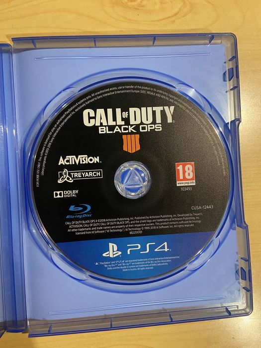 Игра За PS4 Call Of Duty Black Ops 4