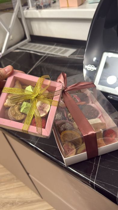 Сублимированные фрукты и мороженное