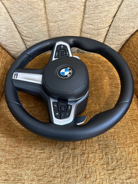 Volan + Airbag BMW Seria 5 6 7 8 X5 X6 X7, M / Padele