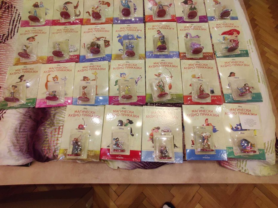 Магически аудио приказки - неразопаковани брой 1-50 и 2 премиум фигури