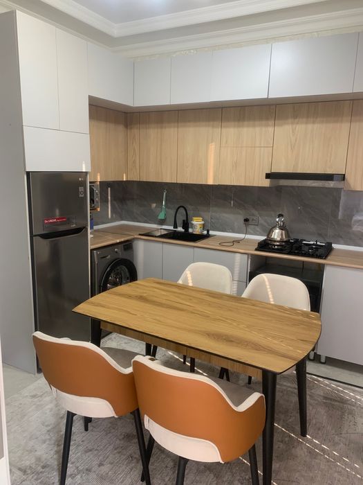 В Сергели районе сдаётся 2-комнатная квартира со всеми удобствами.