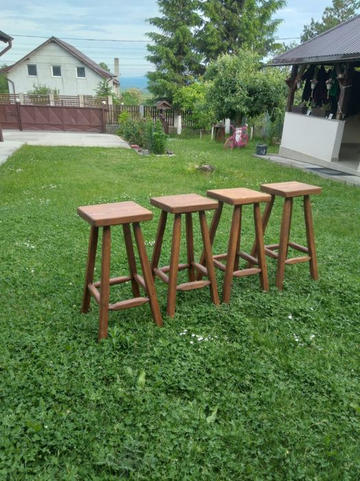 Scaun bar rustic