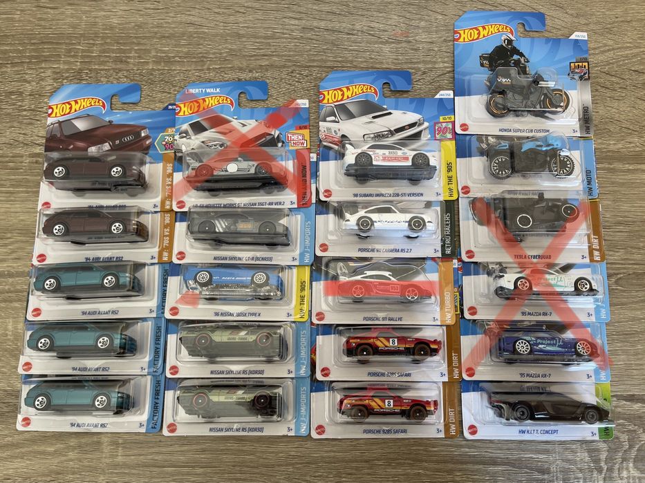 Hot wheels метални модели 1/64