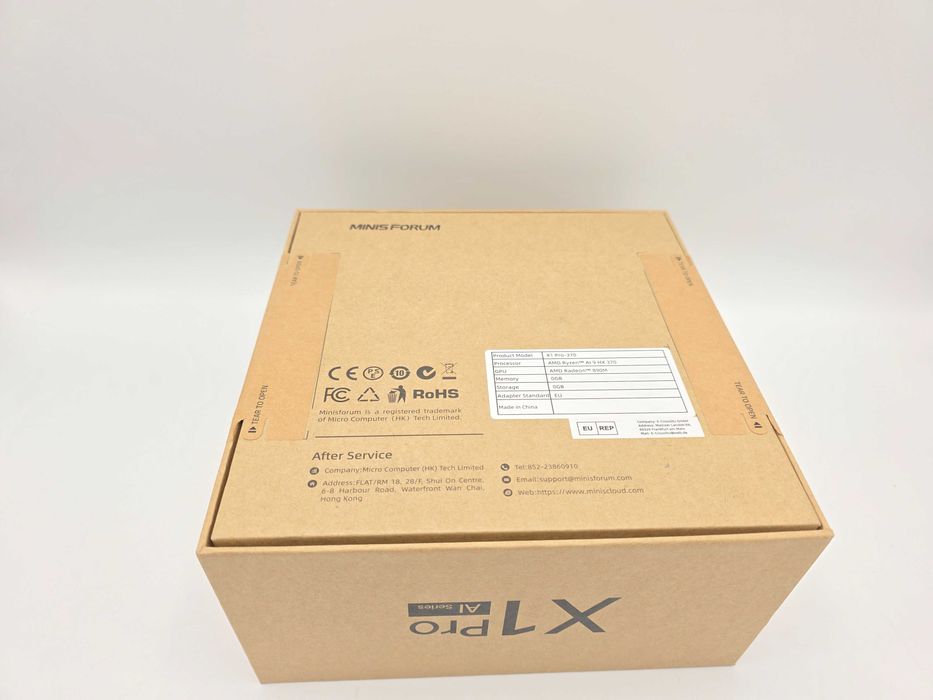 Minisforum AI X1 Pro Ryzen AI 9 HX 370 No Ram No SSD Nou Sigilat