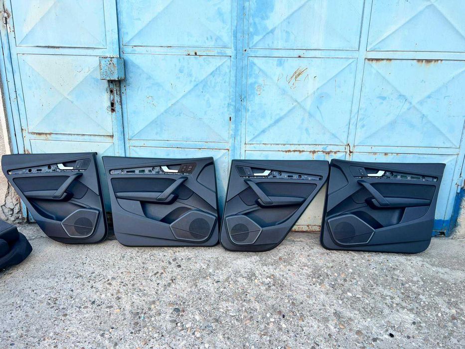 Fete de usi Audi Q5 FY 2016-2024 cu ambientale memorie scaune LED uri