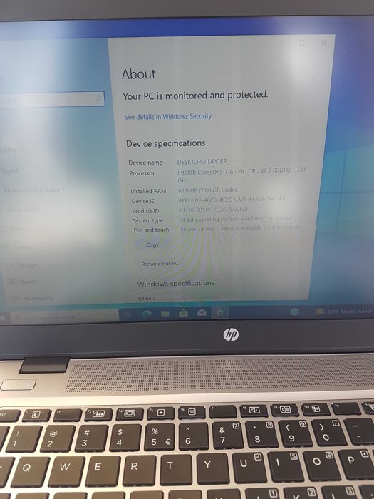 Laptop HP EliteBook 840 G3 Intel®Core i7 ™ i7-6600U 16Gb Ram impecabil