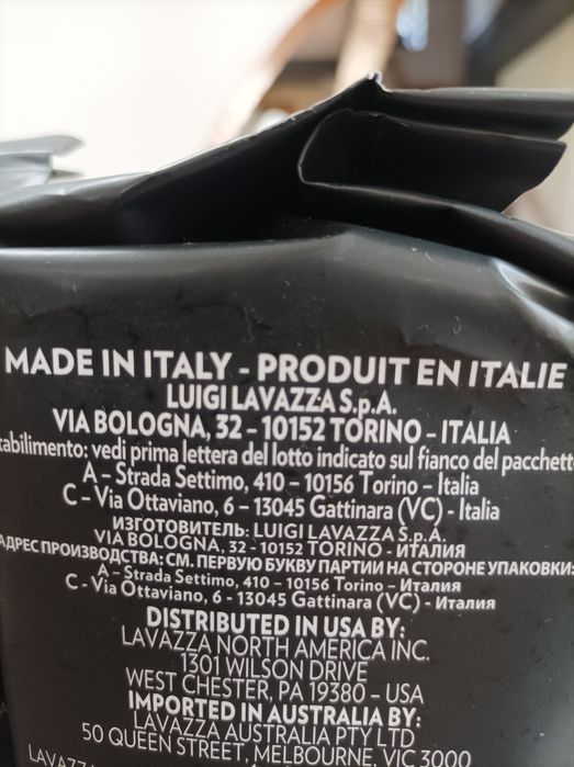 cafea Lavazza gusto forte
