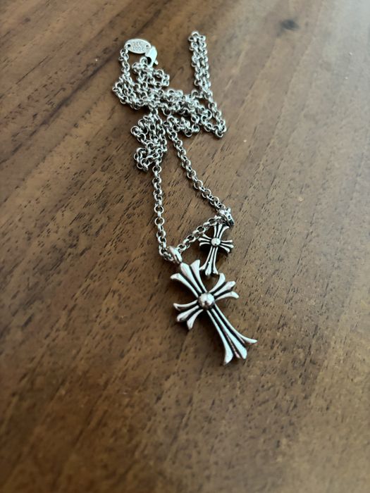 Chrome hearts cross and dagger pendant