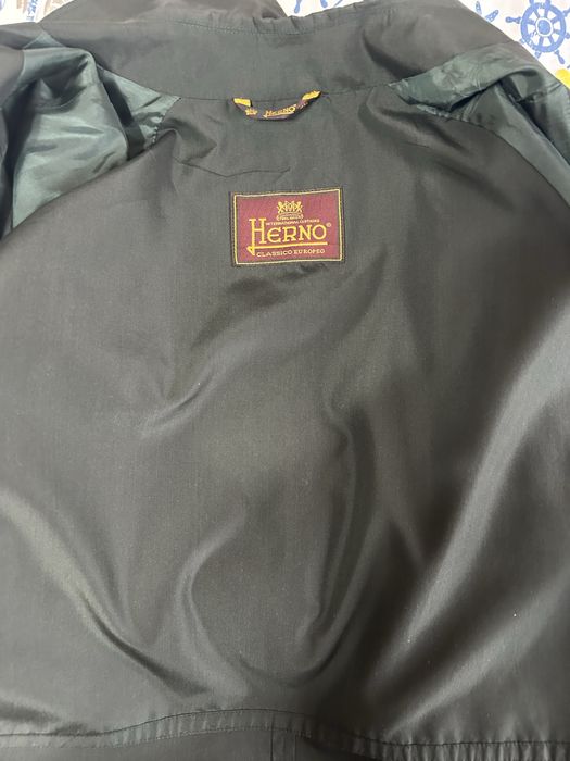 Итальянский Мужской плащ Herno