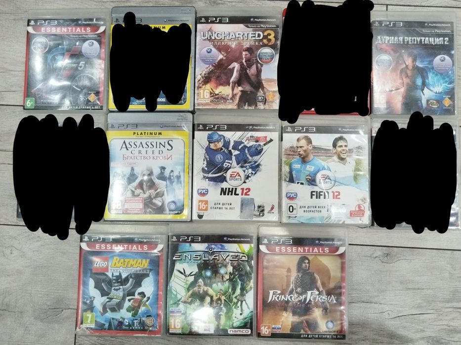 Диски на PlayStation 3