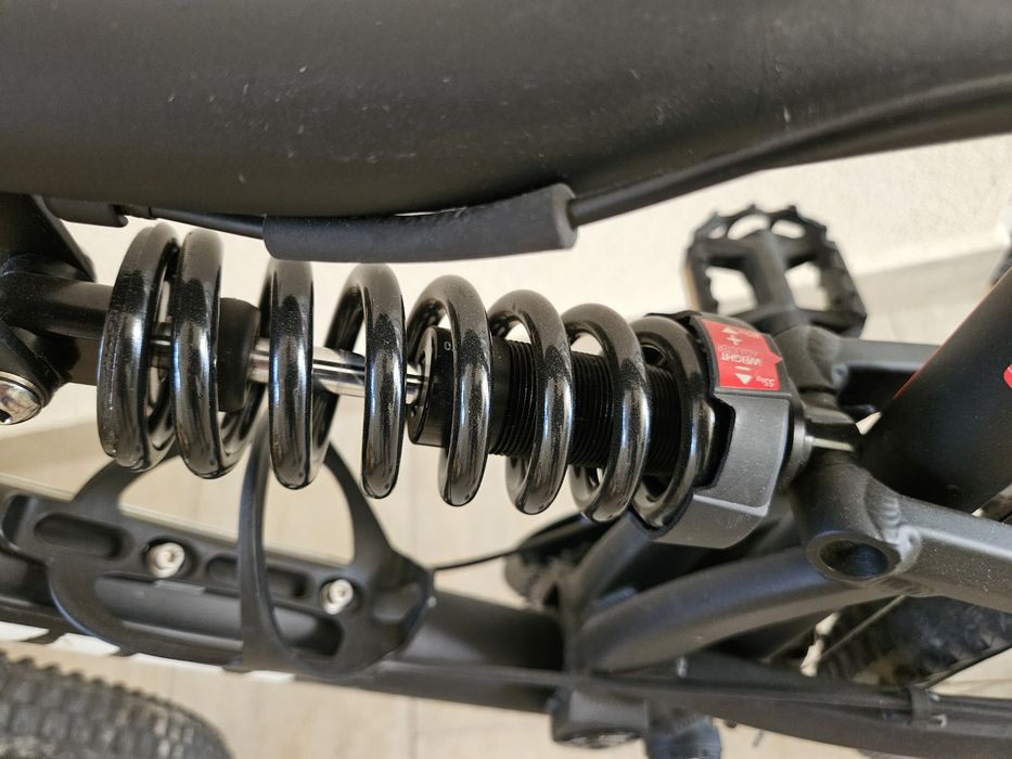 Bicicleta MTB drumetie, suspensie integrala, 27.5",  frane hidraulice Shimano, cadru aluminiu
