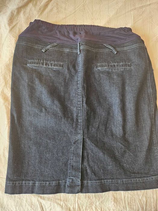 Дънкова пола за бремени Reni