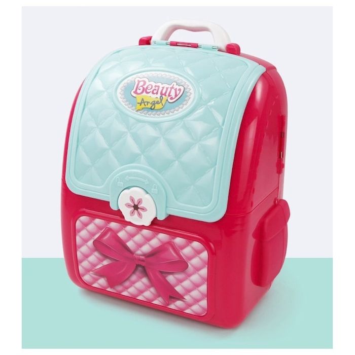 Тоалетка с микрофон, звук, светлина и раница Make-Up ARTIST с гримове