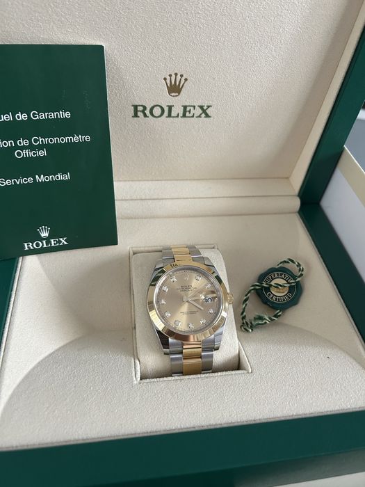 Rolex DateJust 41 Model Nou Cadran Diamante