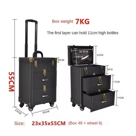 Кейс Чемодан с колесиками