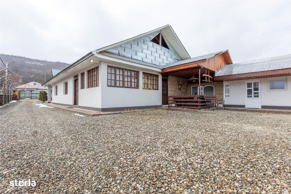 Casa P+M, teren 1500 mp + Afacere de Vanzare, com. Blagesti