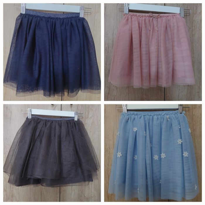Set 4 fustite tutu, marimea 122