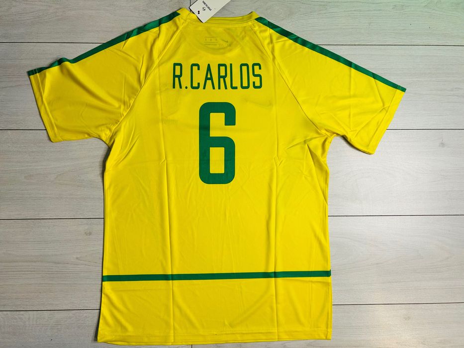 Tricou Brazilia roberto Carlos 6 World Cup 2002