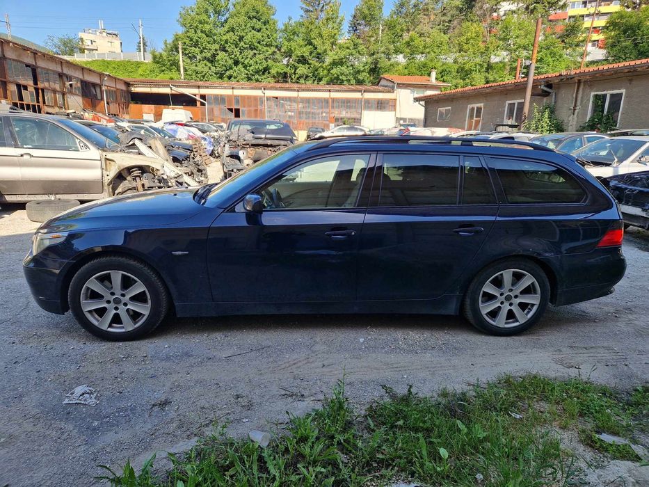 BMW E61 530XD 231кс Logic7 теглич панорама дистроник ръчка  НА ЧАСТИ!
