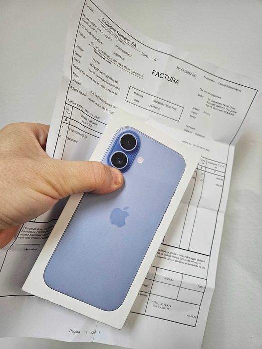 iPhone 17, 256 Gb, neverlock, sigilat la cutie, Garantie 2 ani.