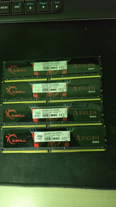 Memorie ram 16gb, 32gb, 64gb DDR4 3000mhz G Skill