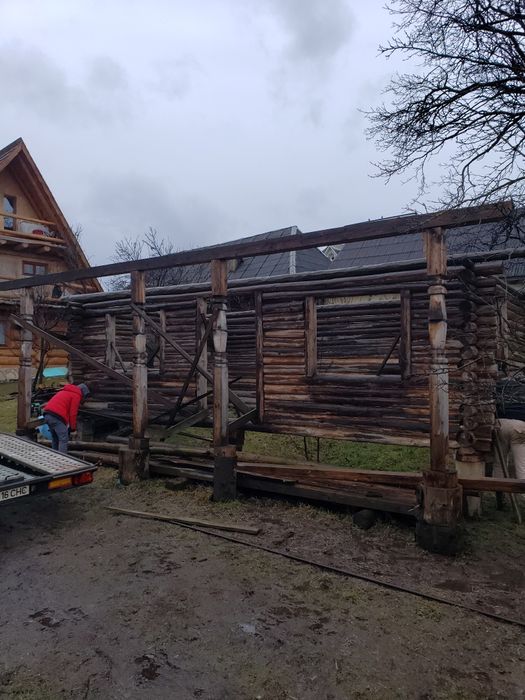 Cabana lemn rotund 7x5