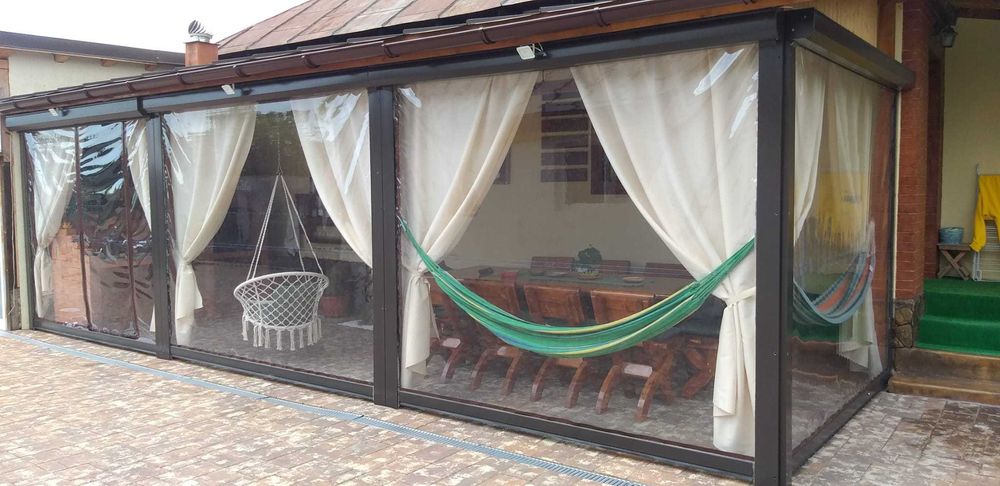 Inchideri terase sisteme de folie sau culisante din aluminiu