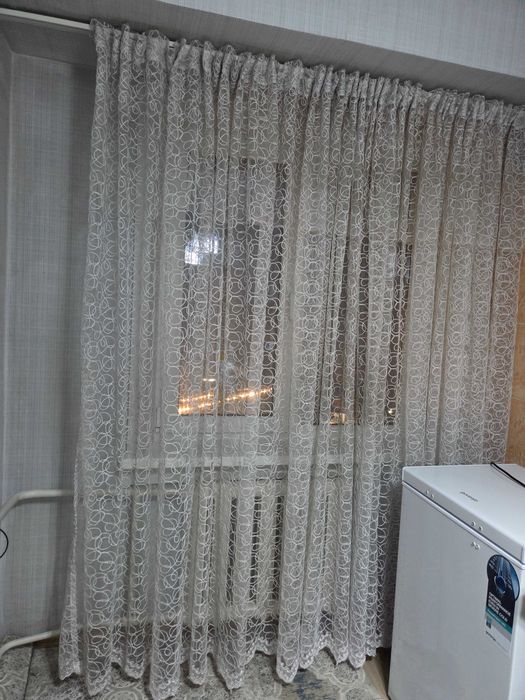 Продадим 3 штуки тюль белую