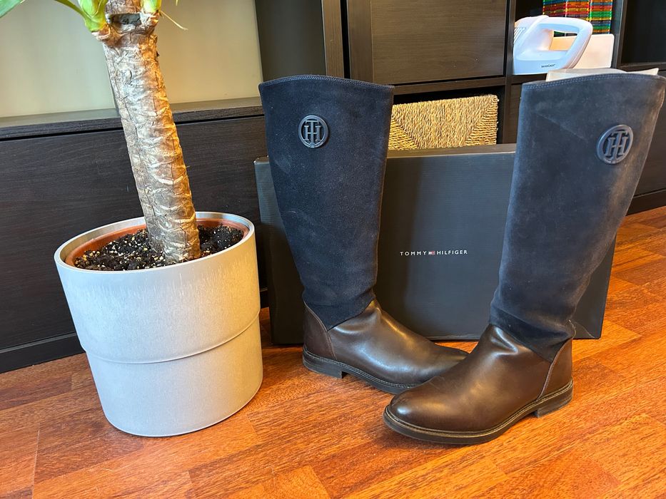 Cizme  Tommy Hilfiger masura 39 piele