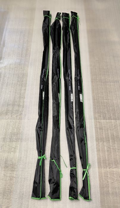 SET 4 Lansete ROBINHAN Super Point 3.9m, 3.75Ibs 2 segmente