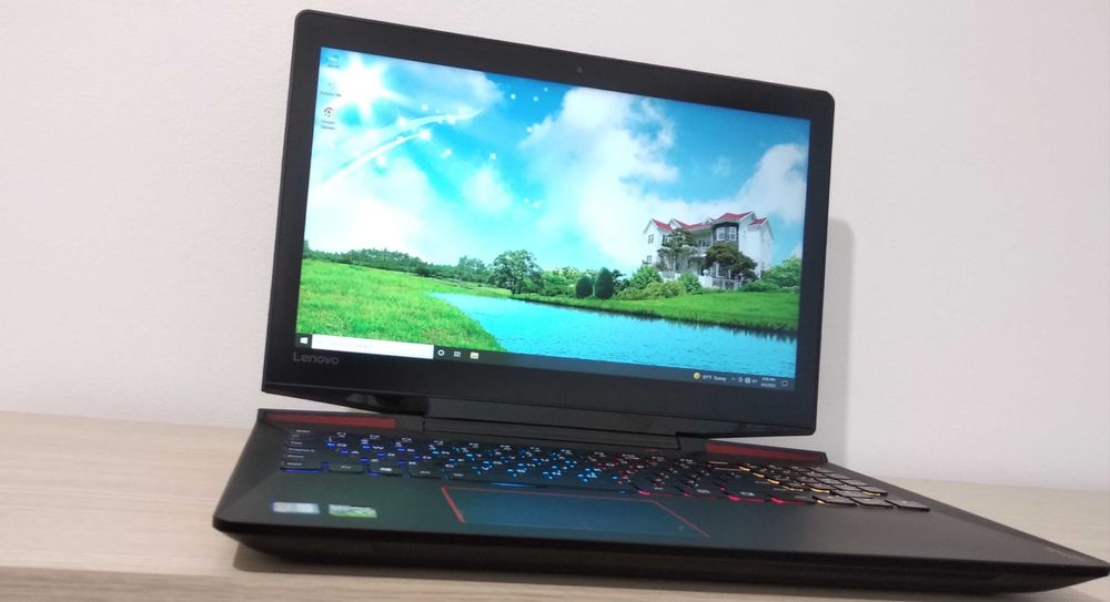 Laptop I7 GAMING ABSOLUT placa video dedicata NVIDIA 16GB ram 2 placi video SSD nvme ecran cu protectie GORILLA GLASS IPS 15.6 inch LENOVO LEGION